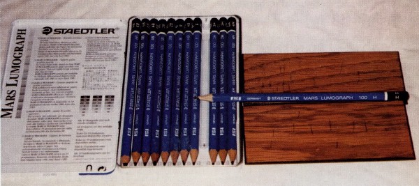 Pencil Lead Darkness Chart